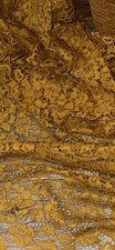 Sun Gold Floral Guipure Lace