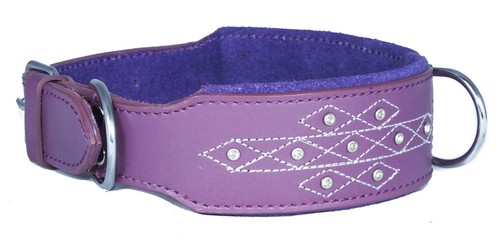 New purple diamante stitch - new,
