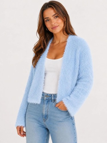 Ladies super soft fuzzy - super,
