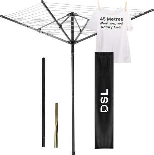 Rotary washing line - 45m, heavy