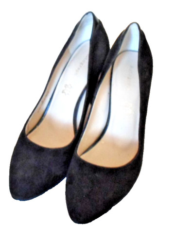 Autograph black suede - &,