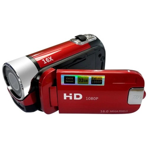 Camcorder with battery - camcorder,