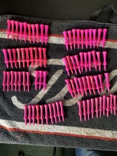 80 PINK GOLF CASTLE TEES / 57MM 2.25" DRIVER HEIGHT / Used