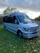 Mercedes Sprinter 516cdi XLWB 16seat Minibus NOONE Conversion Silver