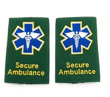 Epaulettes Green Secure