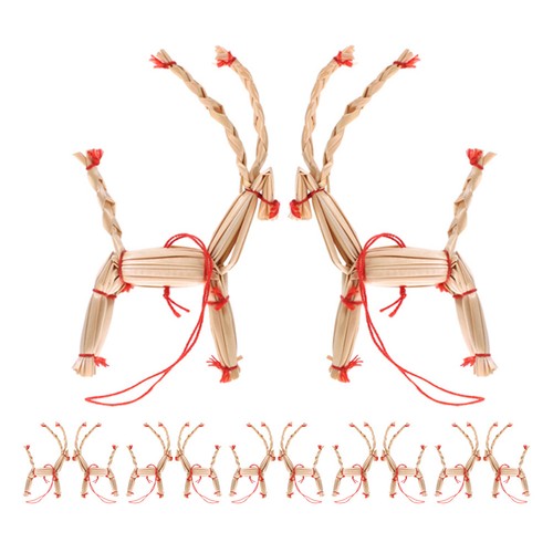 Reusable straw reindeer - reusable,