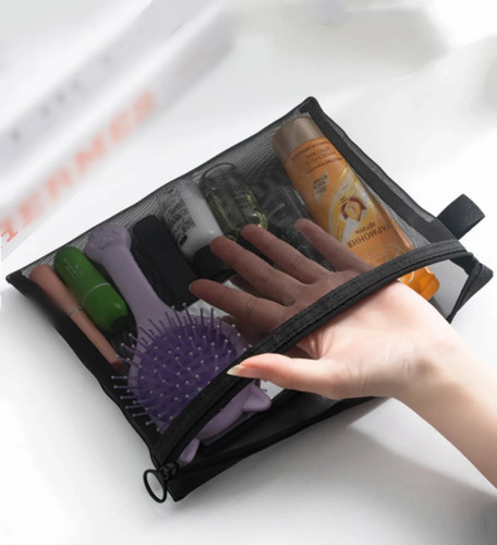 Zipper cosmetic bag - zipper,