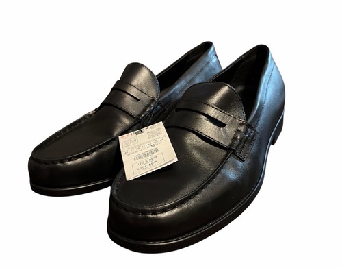Zara men black leather - zara,