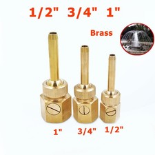 1/2" 3/4" 1" Brass Jet