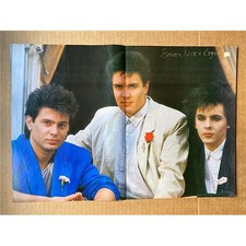 DURAN DURAN 1983 NO.1 POSTER Original music press centre poster from 1985 - fold