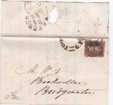 1846 QV 1d PENNY RED STAMP =4=