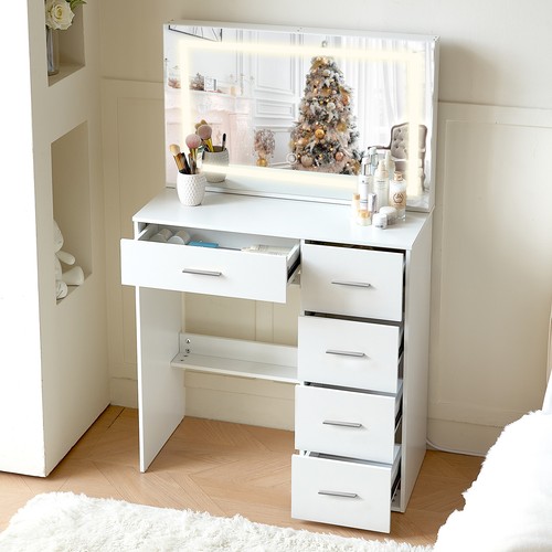 Drawers vanity makeup - vanity, desk