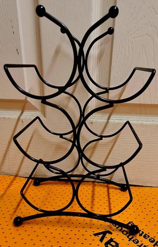 Bottle wine rack - 7, -black