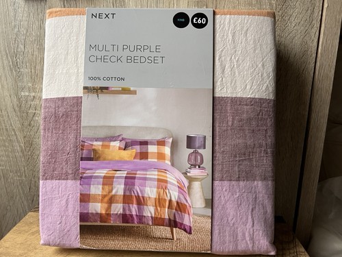 Multi purple check woven - multi,