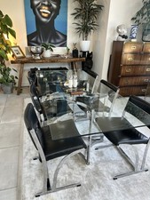 ORIGINAL MERROW ASSOCIATES DINING ROOM TABLE X6 Chairs