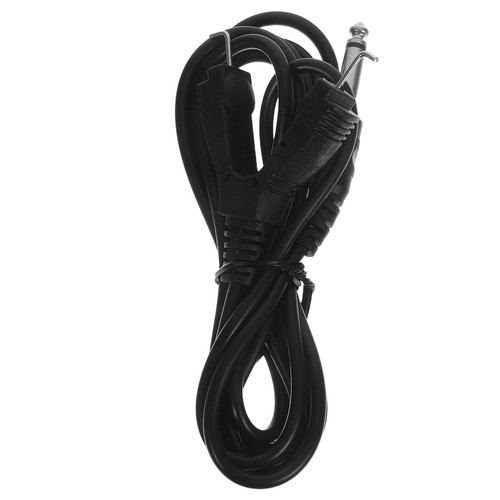 Black silicone clip cord power - silicone,