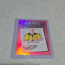 Dave Chisnall /80 AUTO Panini