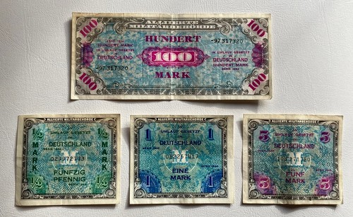 Allied military currency ww2 - currency,