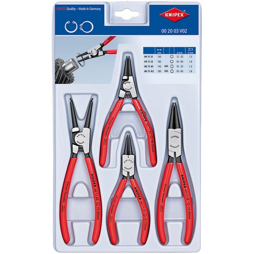 Knipex circlip pliers set 4 - knipex,
