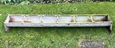 Galvanised Cattle Feeding Trough 
