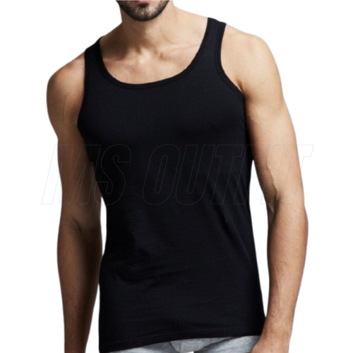 Mens vests 100 cotton plain - mens,