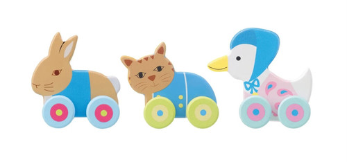 Peter rabbit and friends push - and,