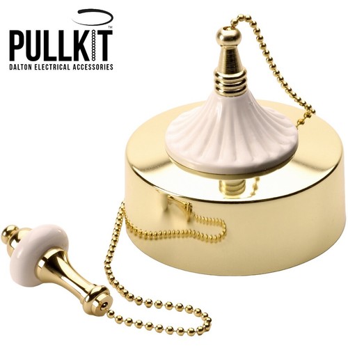 Brass pull switch ceiling - ceiling,