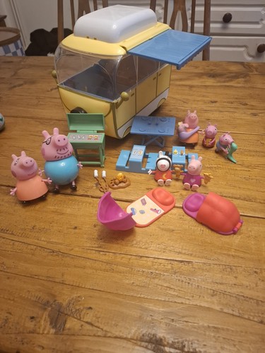 Peppa pig camper van playset - camper,