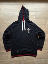 Welsh Rugby Union Black Hoodie - Size M