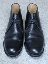 GRENSON Black Leather Chukka