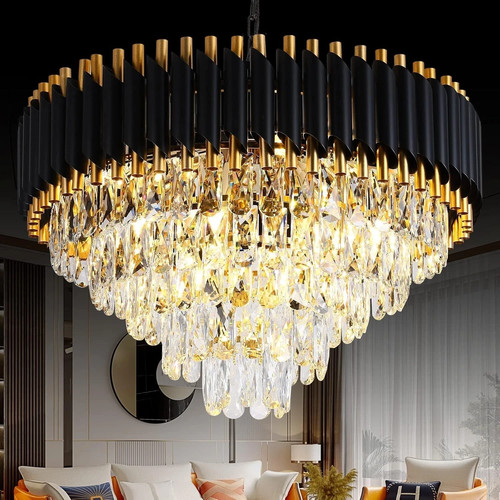 Gold modern tier round - gold,