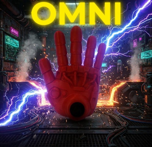 Printed red right omni - red,