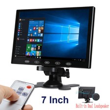 7/9/10 Inch HDMI VGA AV LCD Monitor for CCTV DSLR Raspberry Pi PC Screen 1080P