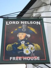 PHOTO  LORD NELSON PUB SIGN