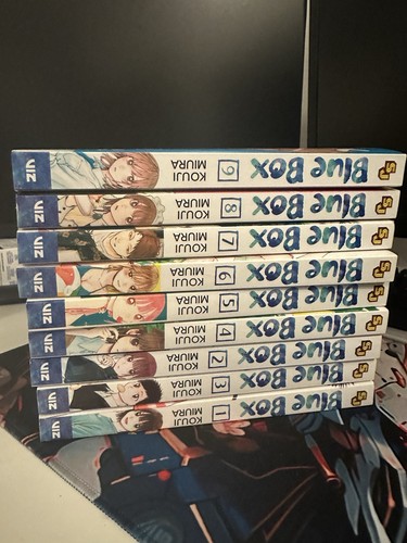 Blue box manga volumes - box, 1-9