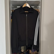 adidas Y-3 Y3 XL Extra Large Track Top Jacket Black White Rare Vintage Originals