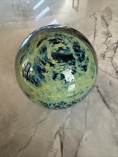Mdina Glass Paperweight Sea