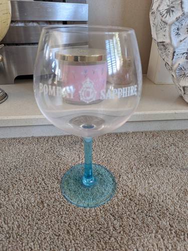 Bombay sapphire gin glass - bombay,