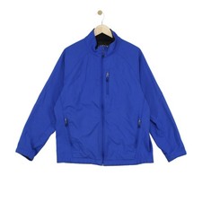 Orvis Softshell Jacket Mens Size L Blue Outdoor​ Full​ Zip​ Casual