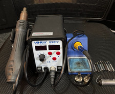 YIHUA YH-898D Dual Digital Display 2 In 1 Soldering Station Hot Air Gun 220V