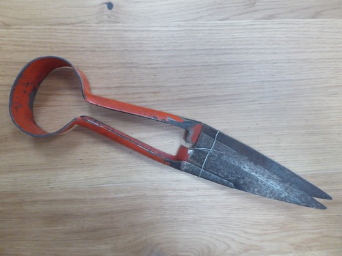 Antique pair hand forged - antique, sheep