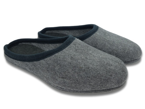 Felt slipper grey - felt,