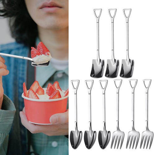 Stainless steel shovel spoon - stainless,