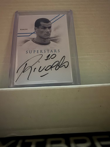 Rivaldo card autograph - rivaldo,