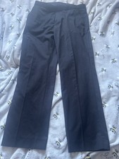 Men’s Tu Black Smart Trousers 34w 33L