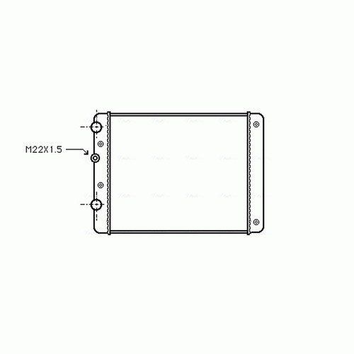 Radiator for lupo 1 - lupo, 1.0