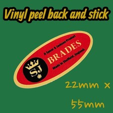 Brades SJ Vinyl Sticker