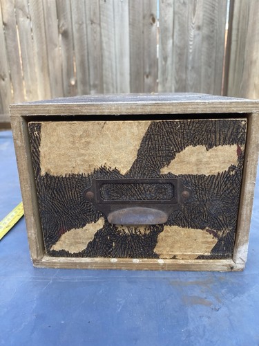 Vintage filing drawer - drawer, paper