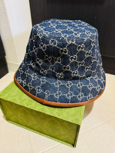 Gucci denim bucket - gucci, gg