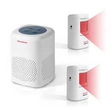 Seldorauk Motion Sensor, Pir Dog Barking Alarm Chime Alert Doorbell RRP £65